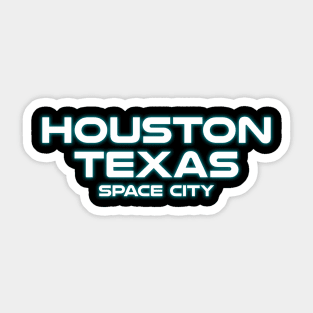 Houston Texas - Space City Sticker